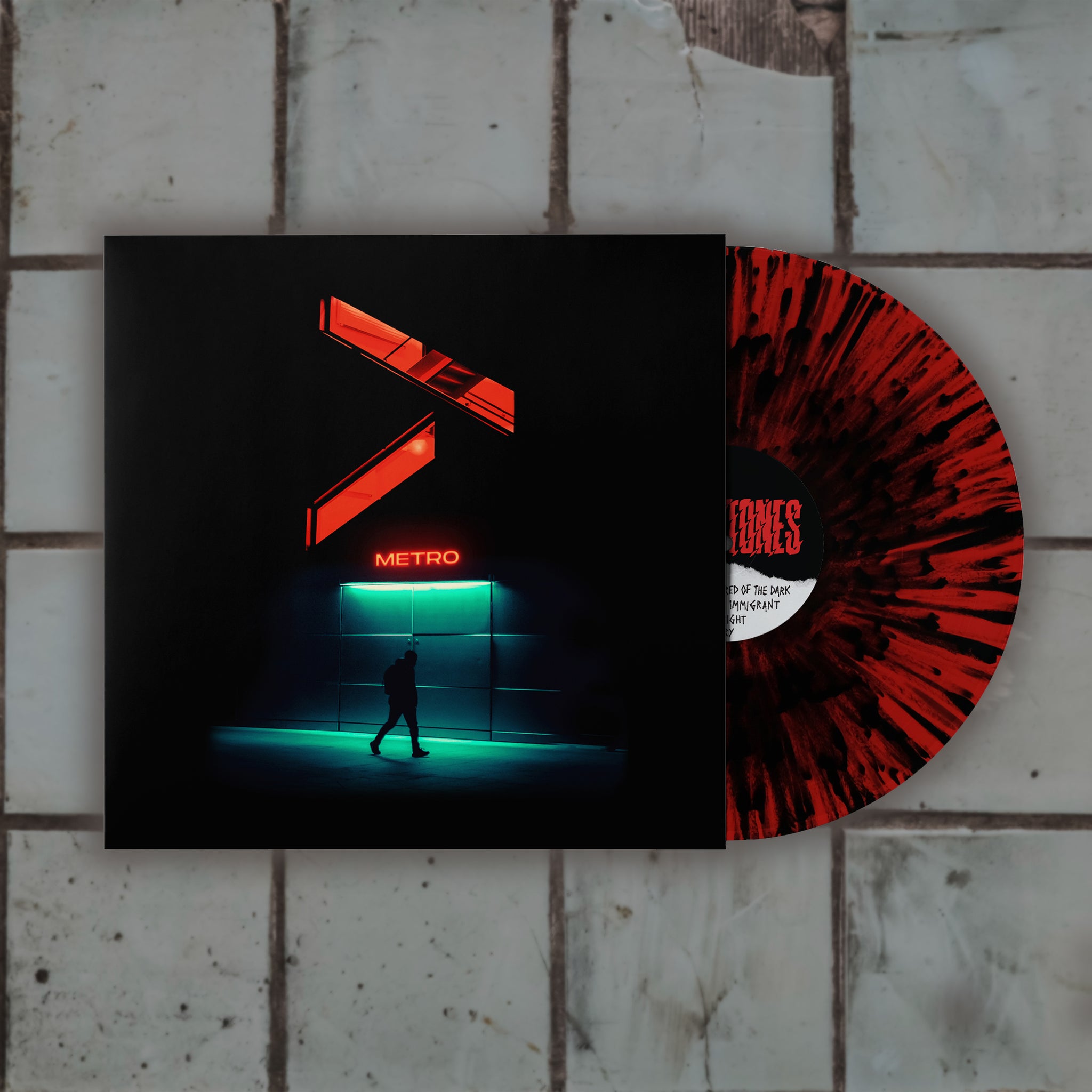 METRO Gatefold Vinyl - BLACK SPLATTER (Limited Edition) SOLD