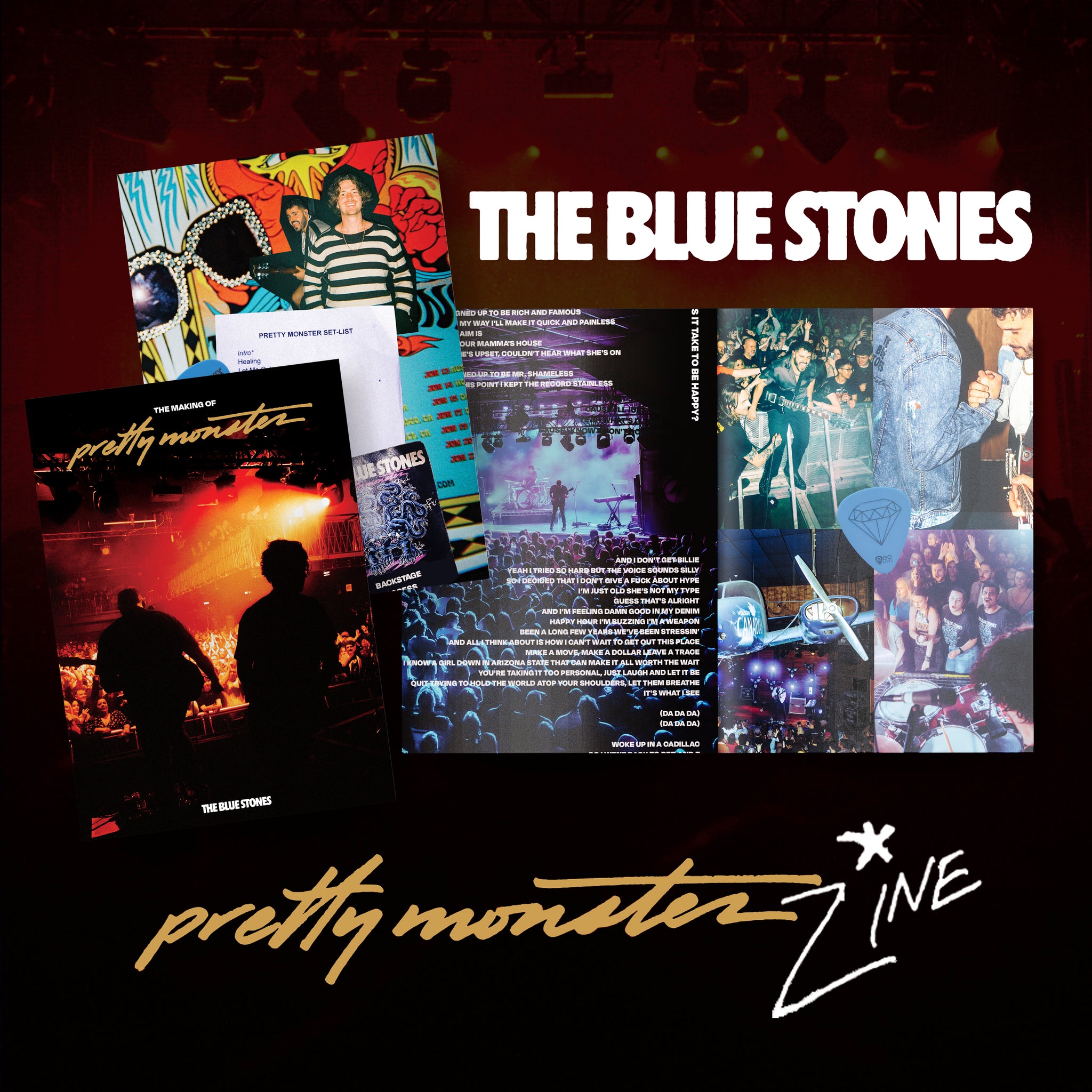Pretty Monster Tour Zine (Mini Magazine/Coffee Table Book) – The Blue ...